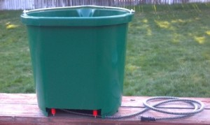 Chicken Little's Watering Hole Heated Water Bucket for Chickens
