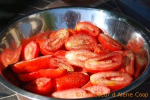 The Coeur d'Alene Coop San Marzano Tomatoes