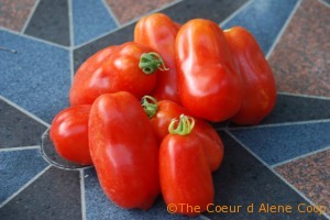 The Coeur d'Alene Coop San Marzano Tomatoes