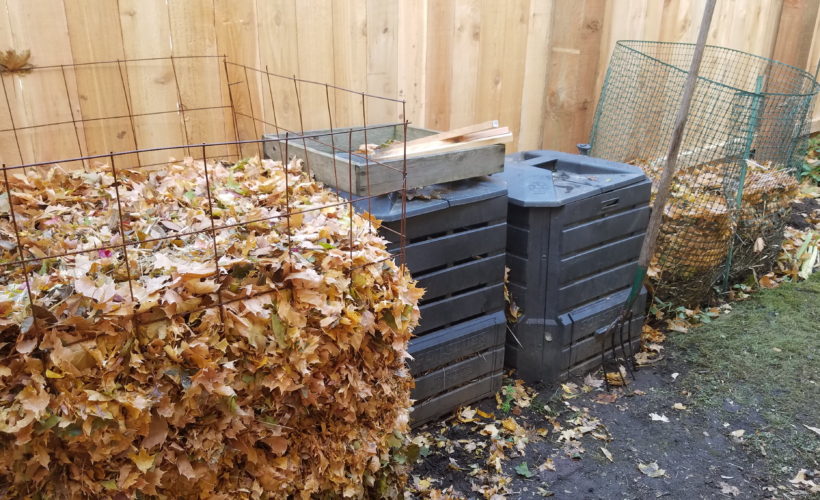 leaf mold bin | The coeur d alene coop