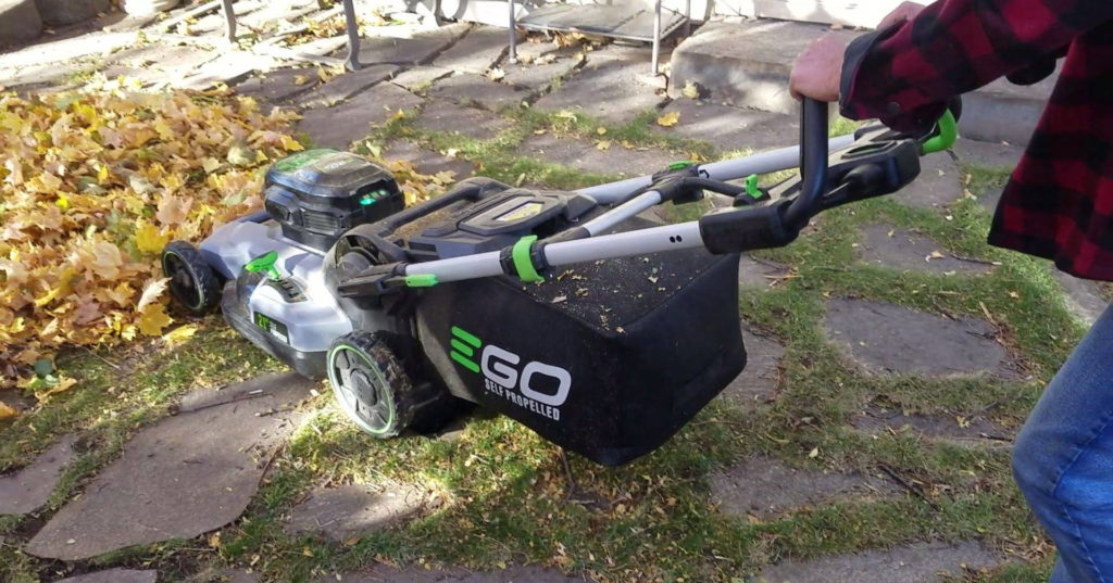 shredding leaves with a lawnmower | The Coeur d Alene Coop