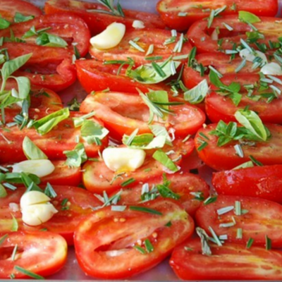 Roasting Tomatoes, Grilling and Freezing Too!