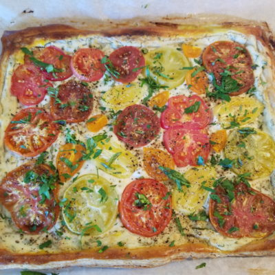 Simple and Delicious Heirloom Tomato Tart Recipe