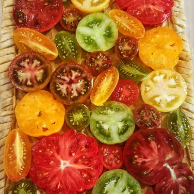 Unbaked tomato tart | The Coeur d'Alene Coop