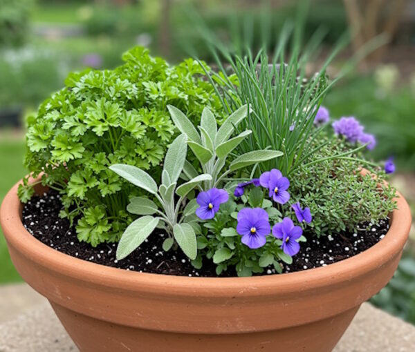 Kitchen Herb Planter - Perennial Herbs